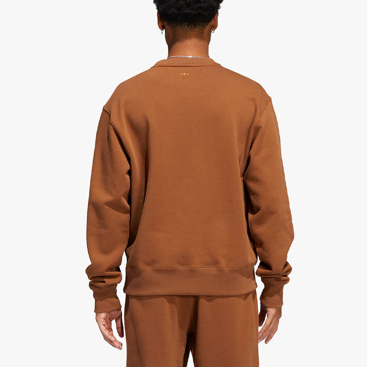 adidas x Pharrell Basic Sports Sweatshirt 'Brown' HF9942