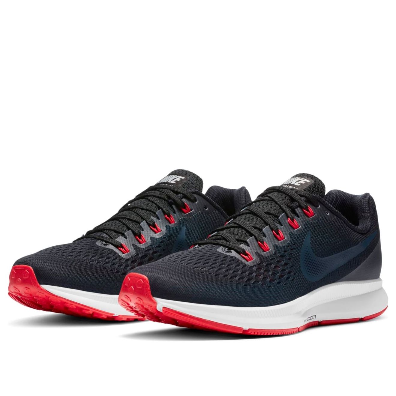Nike Air Zoom Pegasus 34 'Black Red Orbit' 880555-014