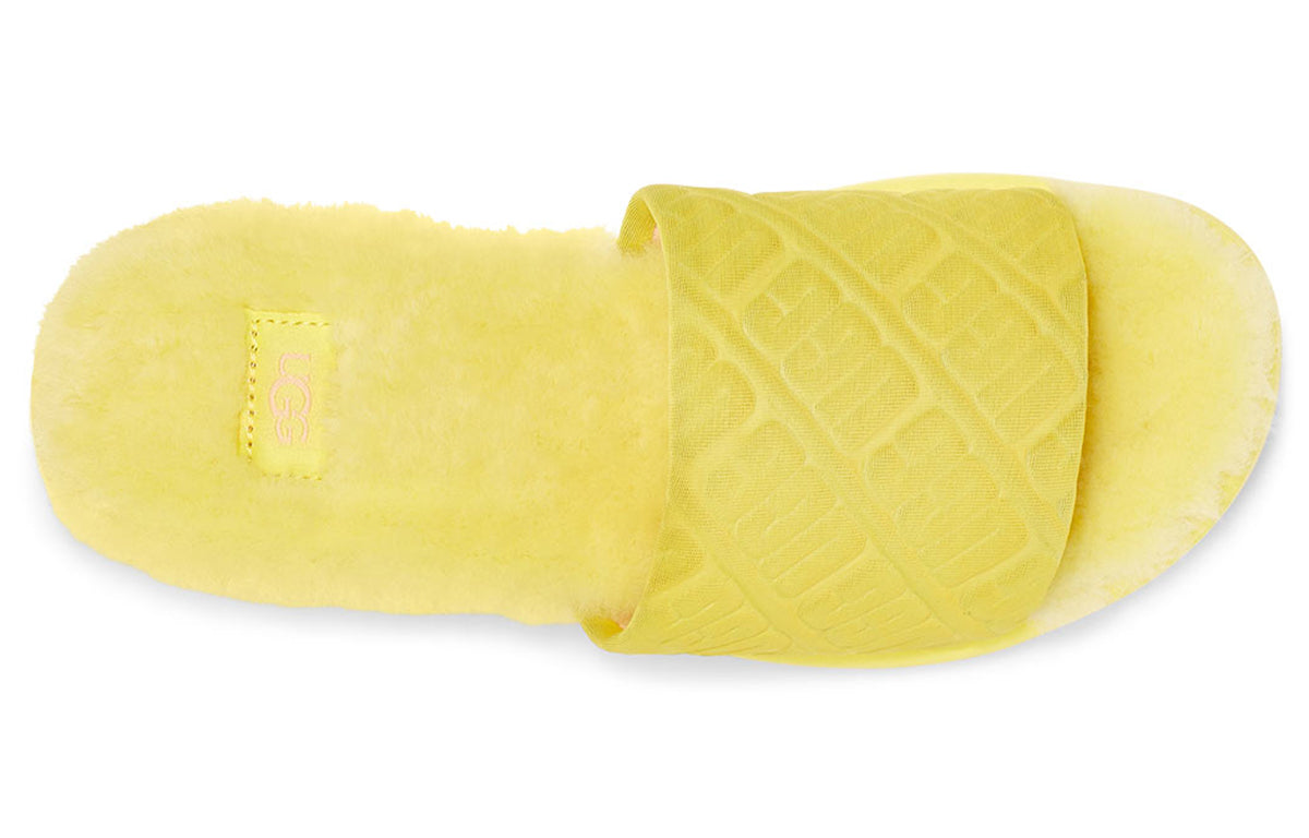(WMNS) UGG Fifi Yellow Slippers 1107895-MRT