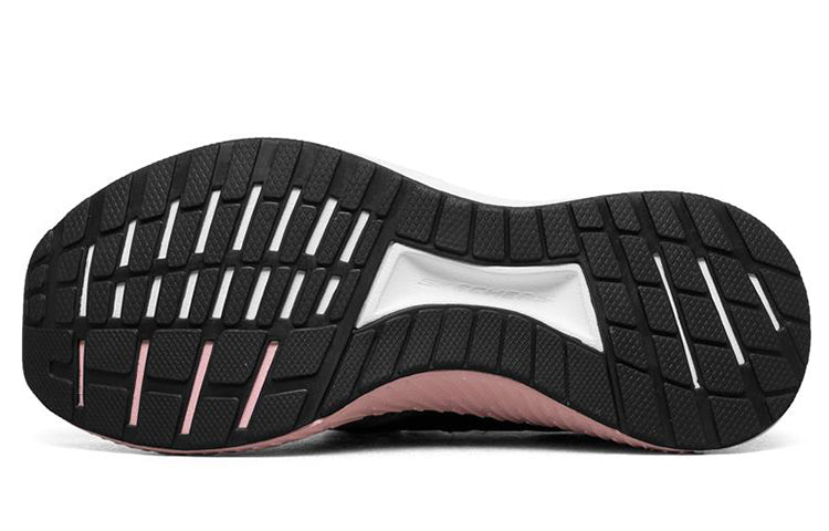 (WMNS) Skechers Go Run Steady 'Grey Pink' 128040-BKPK