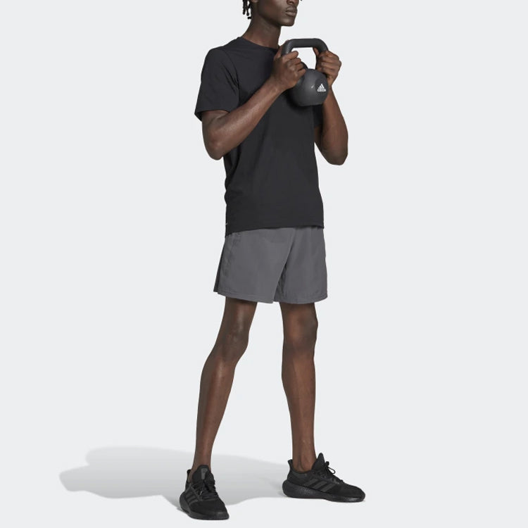 adidas Train Essentials Feelready Training Tee 'Black White' IC7438