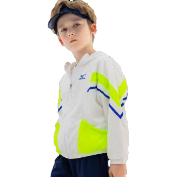 (GS) Mizuno Windbreaker Jacket 'White' FS2049