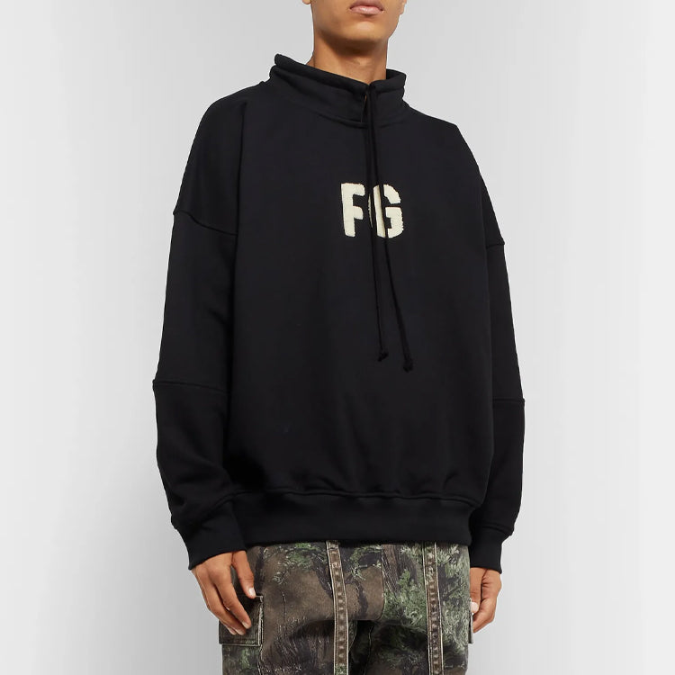 Fear of God FW19 Mock Neck FG Pullover Sweatshirt FOG-FW19-39