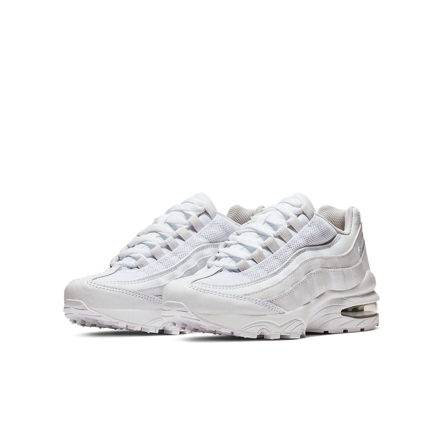 (GS) Nike Air Max 95 'White Vast Grey' AQ3147-100