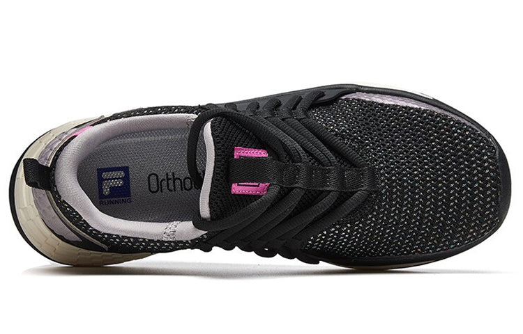 (WMNS) FILA Lux Black A12W012102FBK
