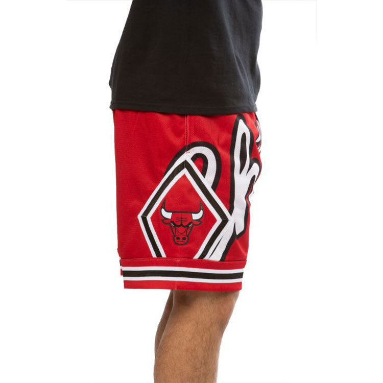 Mitchell & Ness x NBA Big Face 2.0 Shorts 'Chicago Bulls' SHORBW19147-CBURED1