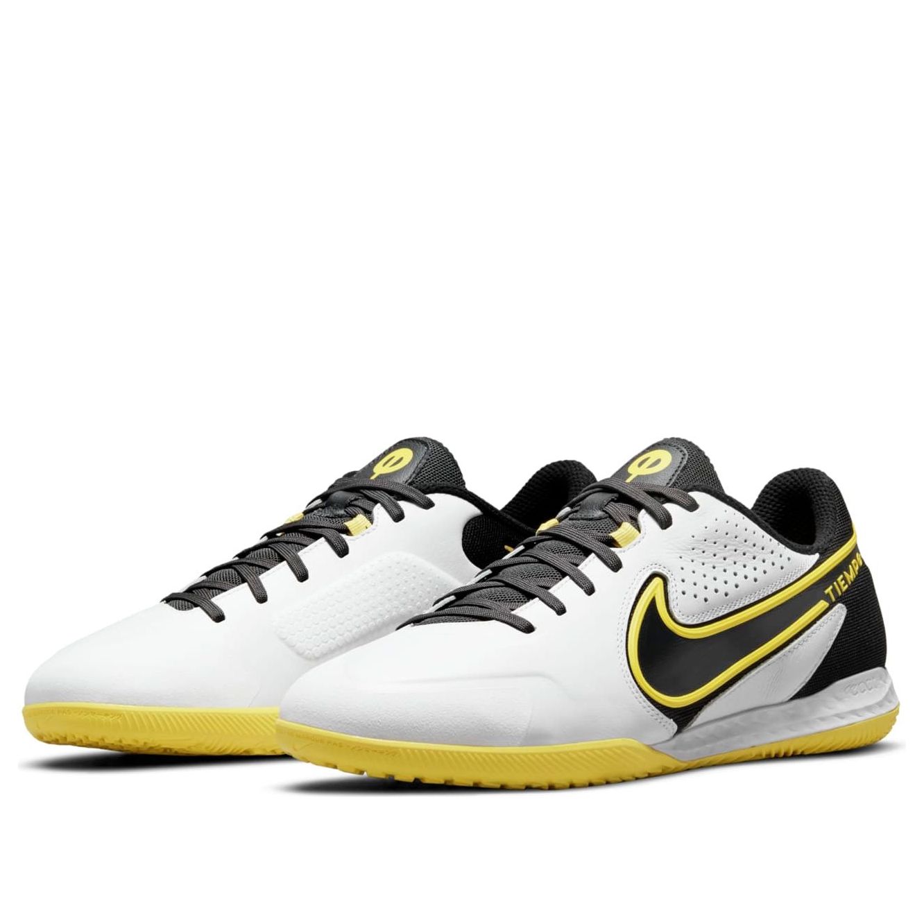 Nike React Tiempo Legend 9 Pro IC 'White Yellow Black' DA1183-107
