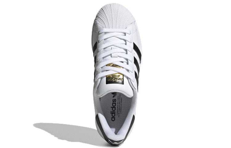 (GS) adidas Superstar J 'White Black' FU7712