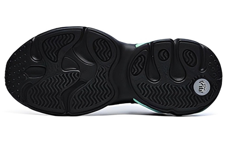 FILA FUSION Palette Sneakers 'Black Green' T12M231119FBG