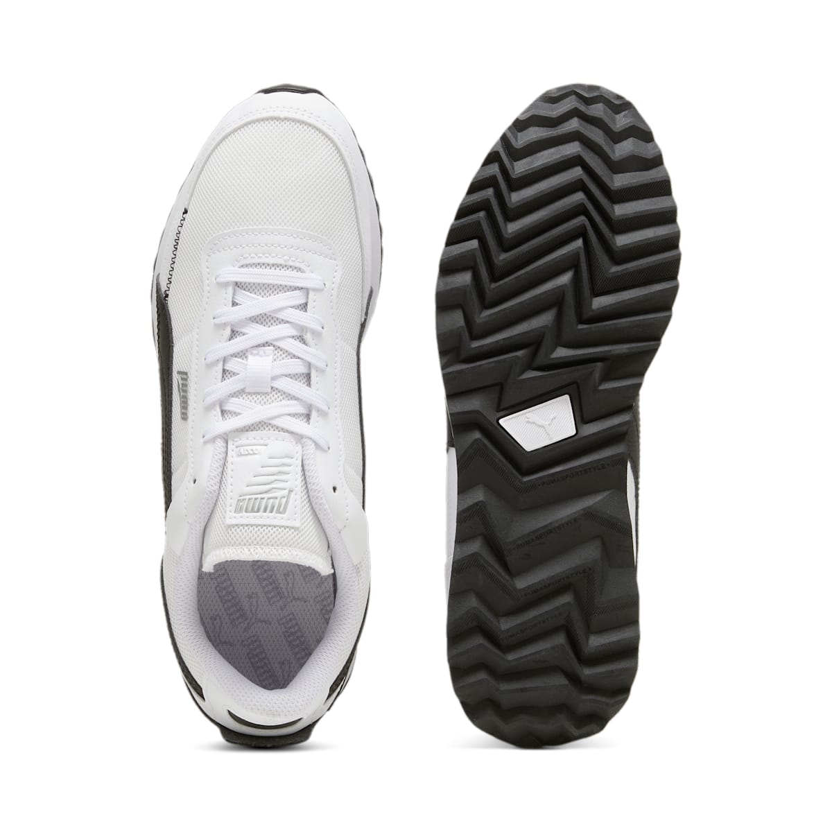 PUMA Road Rider Leather 'White Black' 397432-05