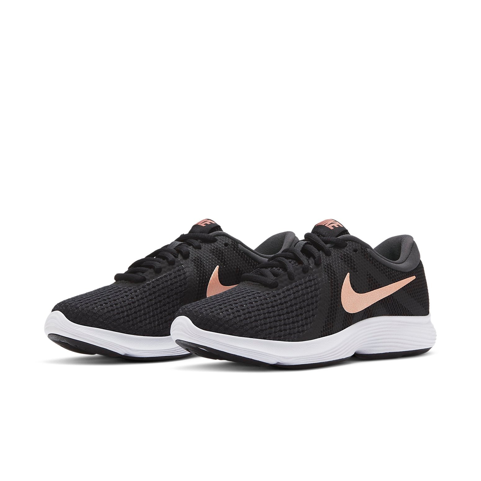(WMNS) Nike Revolution 4 Black/Brown 908999-009