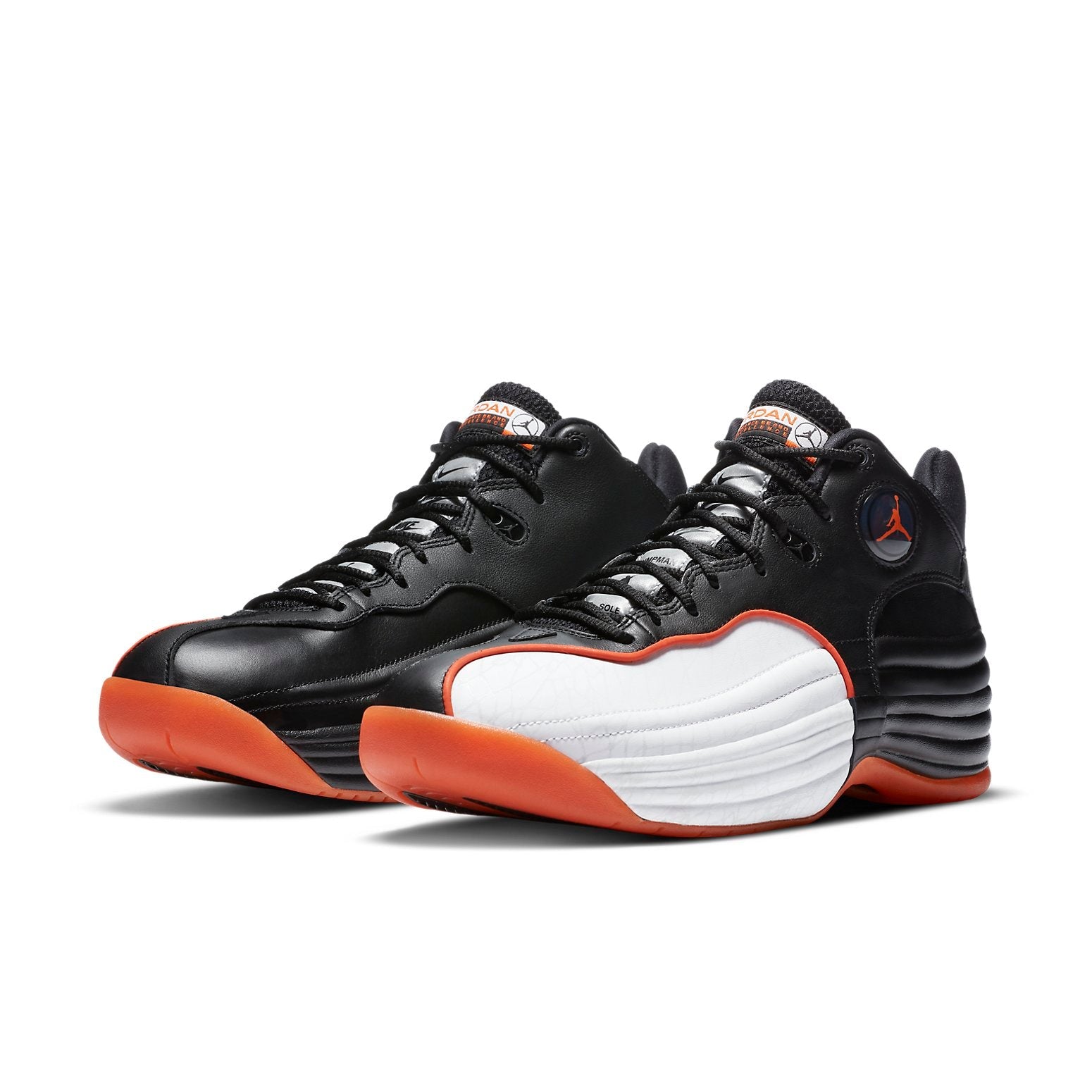 Air Jordan Jumpman Team 1 'Black Blaze Orange' CU0681-008