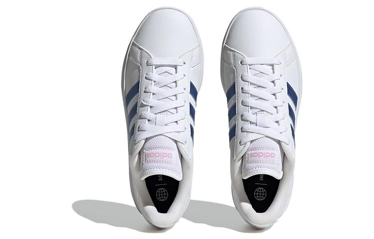 (WMNS) adidas Grand Court 2.0 'White Metallic Blue' HP2591