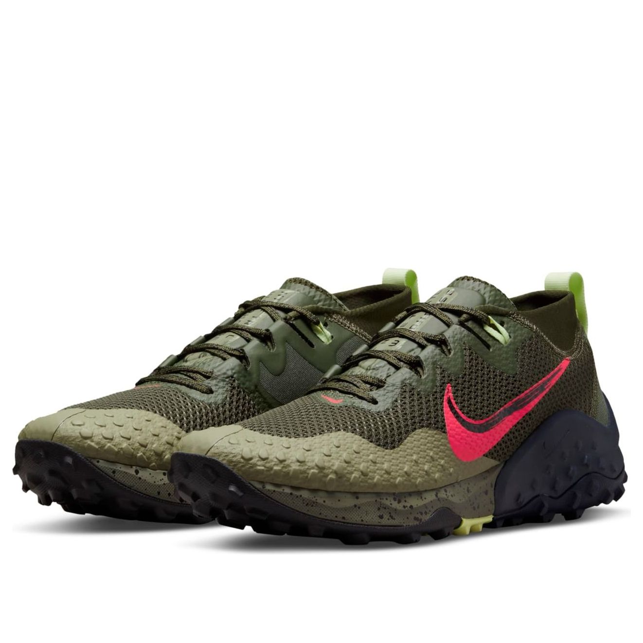 Nike Wildhorse 7 'Cargo Khaki Siren Red' CZ1856-302