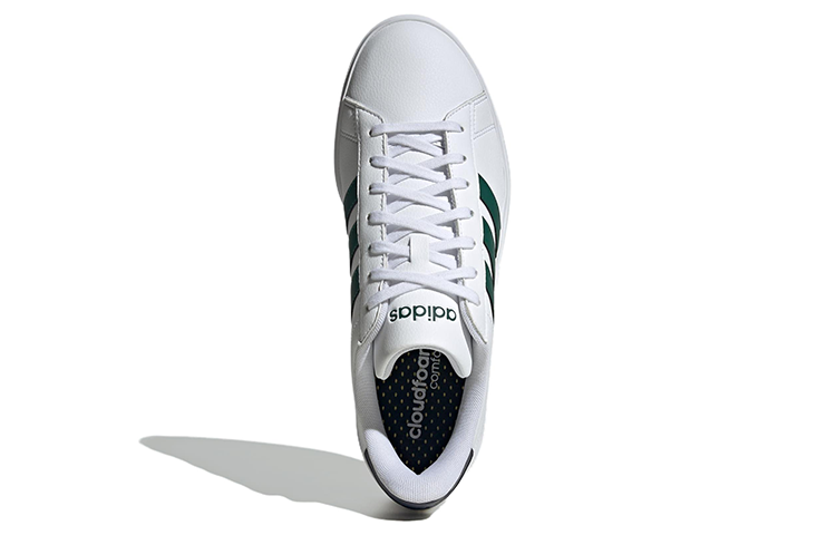 adidas Grand Court Cloudfoam 'White Collegiate Green' ID4465