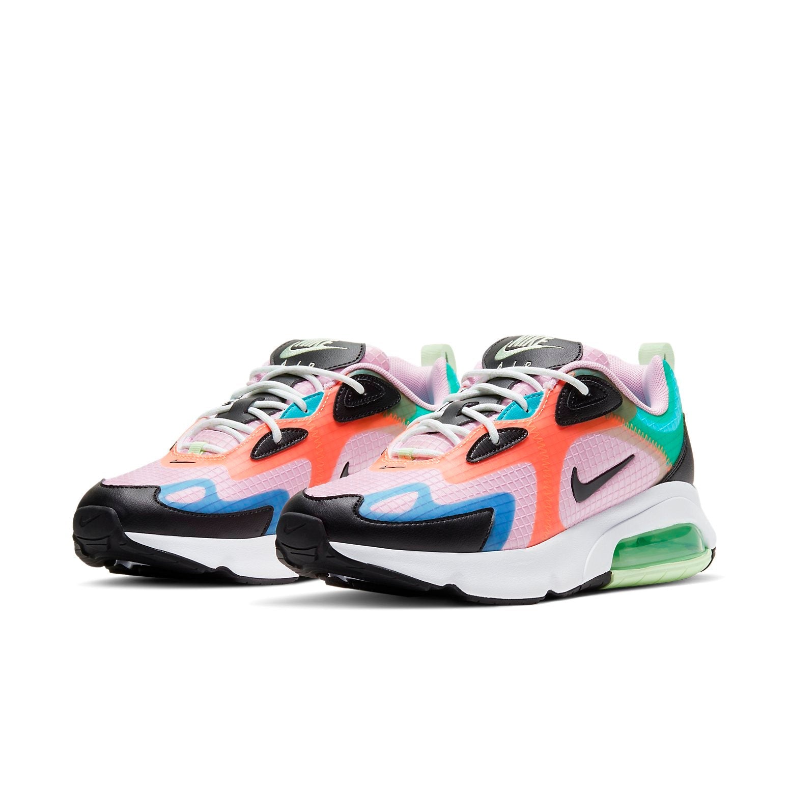 (WMNS) Nike Air Max 200 'Light Arctic Pink Orange Pulse' CJ0630-600