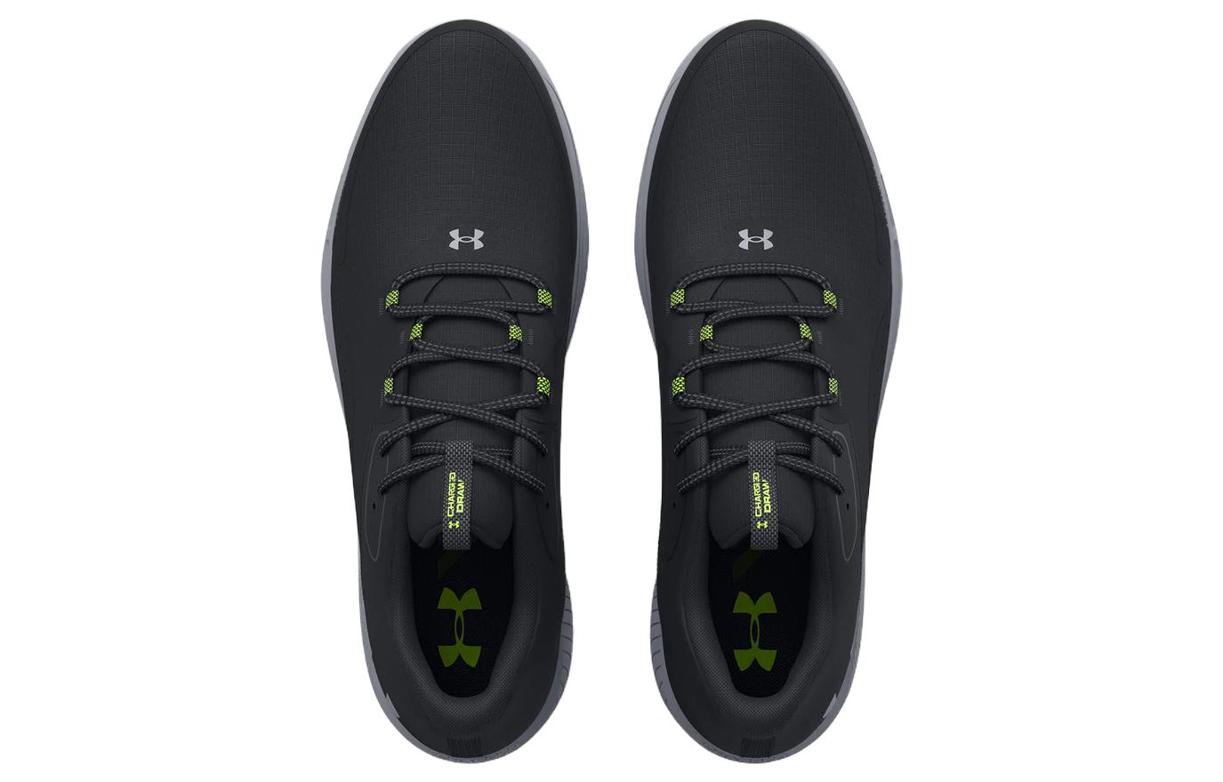Under Armour Charged Draw 2 Spikeless Golf 'Black Steel' 3026399-001