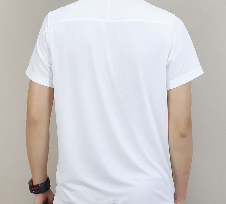 adidas m Hi Dry Tee Outdoor Sports Short Sleeve White CV4894