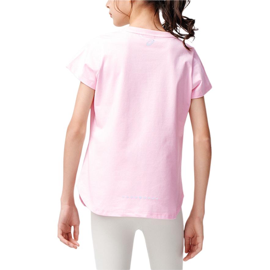 (GS) ASICS Logo T-Shirt 'Pink' 332241174027-0620