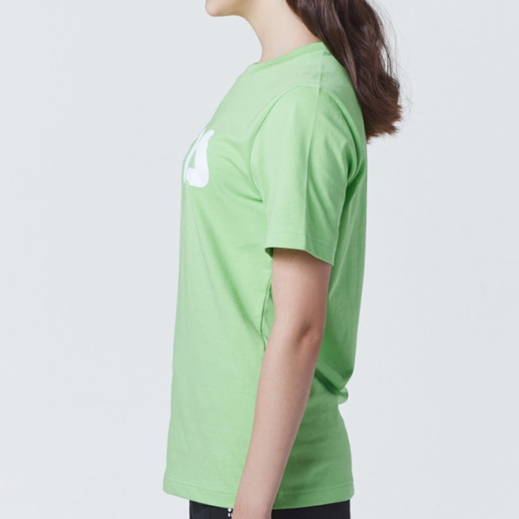 FILA logo Athleisure Casual Sports Short Sleeve Unisex Green FS2RSC2001XGL