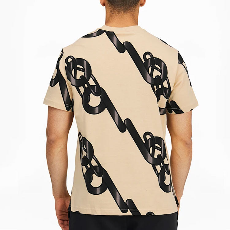 Men's PUMA x PRONOUNCE Unisex Graphic Tee Crossover Chain Printing Athleisure Casual Sports Short Sleeve Khaki 532151-20