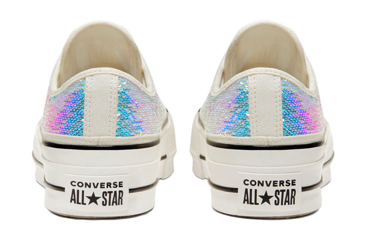 (WMNS) Converse Chuck Taylor All Star Platform Low 'Mini Sequins' 566603C