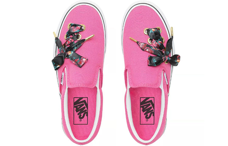 Vans Classic Slip-On 'Oversized Lace - Carmine Rose' VN0A3JEZVN4