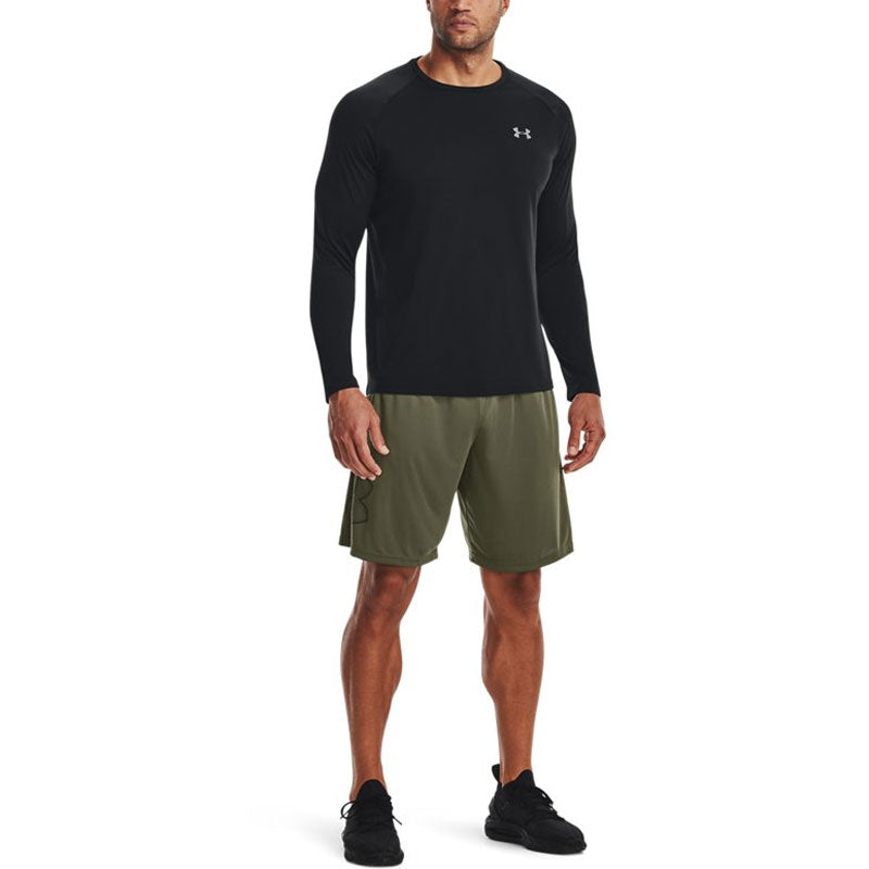 Under Armour Tech Graphic Shorts 'Marine OD Green' 1306443-390