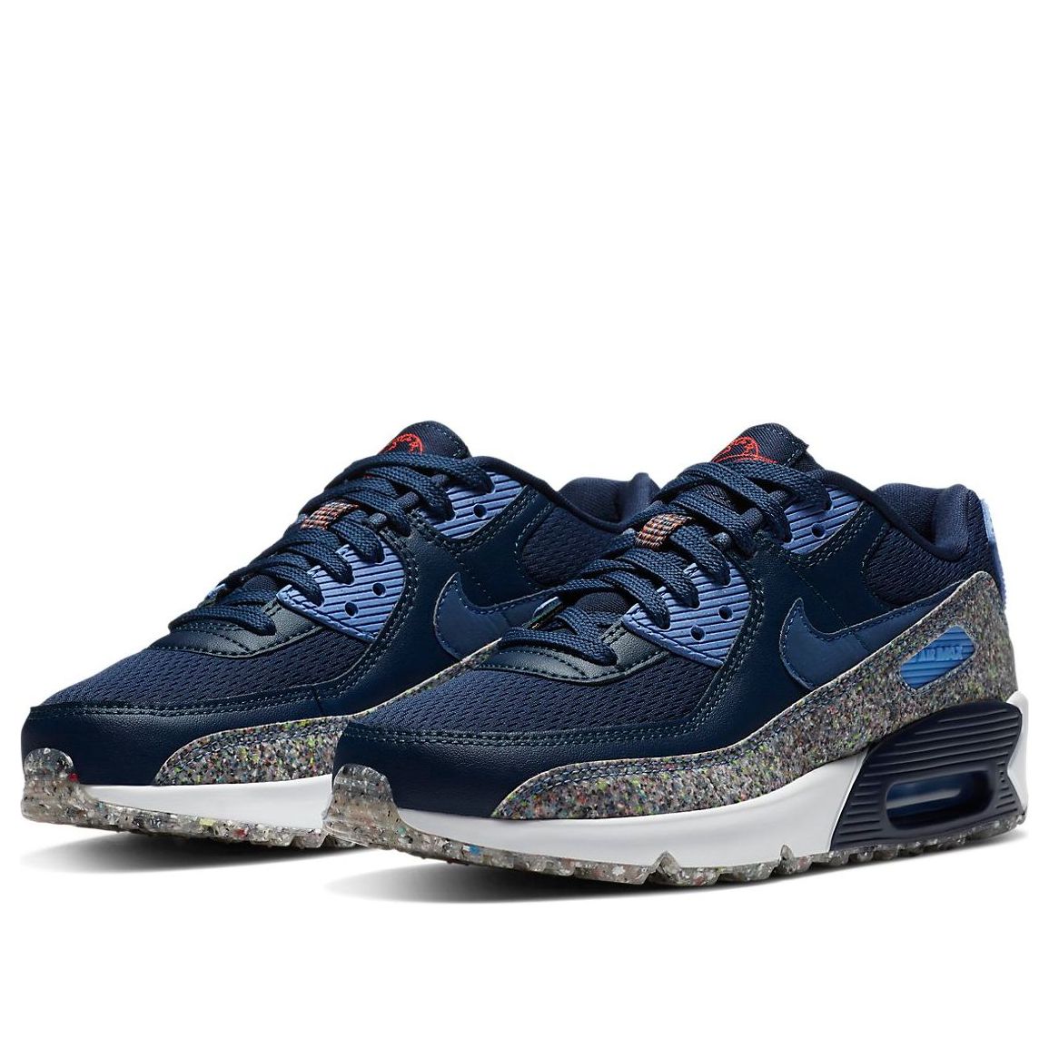 (GS) Nike Air Max 90 SE 'Midnight Navy Speckled' CQ9909-400
