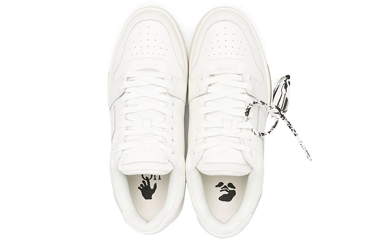 Off-White Out Of Office Low-top Sports Shoes White OMIA189R21LEA0010101