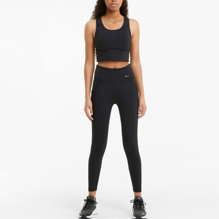 (WMNS) PUMA FOREVER High Waist 7/8 Training Leggings 'Black' 520281-01