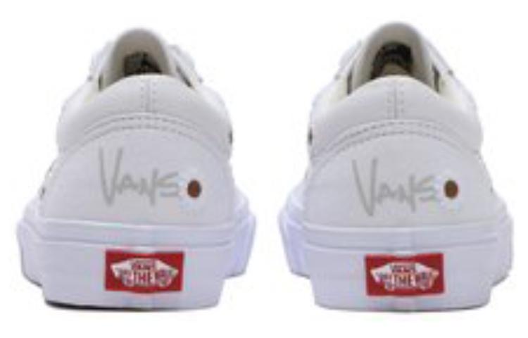 (WMNS) Vans V36CF EMB.F OLD SKOOL 'White Flower' 634461-0001