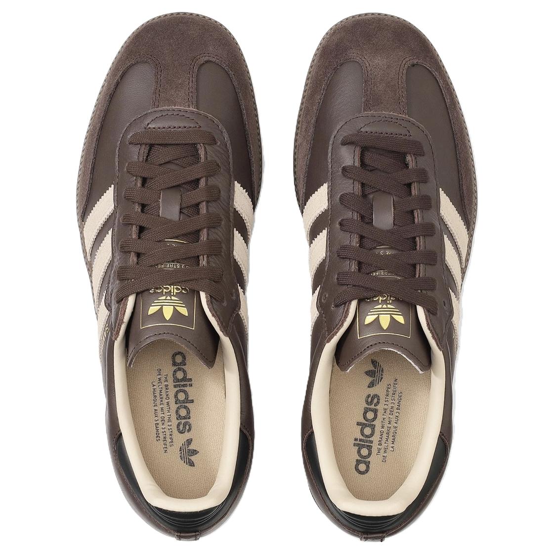 adidas Samba OG 'Dark Brown Beige Gum' JI0217