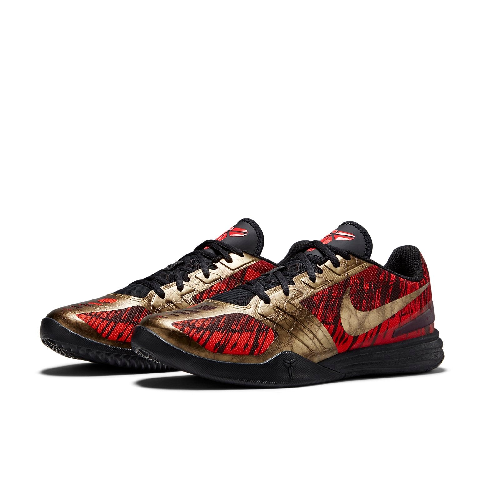 Nike KB Mentality 'Black Gold Red' 704942-008