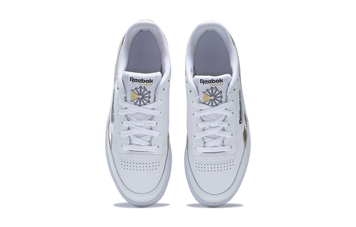 (WMNS) Reebok Club C Revenge 'White Yellow' FY9543