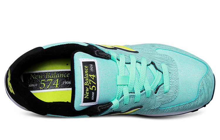 (WMNS) New Balance 574 Sweatshirt 'Aqua' WL574WTD