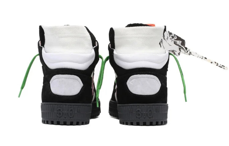 Off-White Off-Court 3.0 Sneakers Leisure Shoes Black/White/Orange OMIA065S21LEA0021035