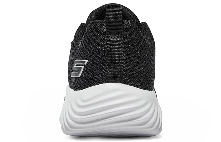 (GS) Skechers Bounder - Karonik Shoes 'Black White' 403745L-BLK