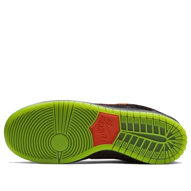 Nike SB Dunk Low Night of Mischief 'Green Black Orange' BQ6817-006(S-BOX)