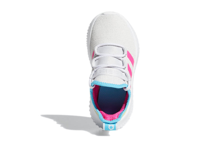 (GS) adidas Kaptir K 'White Pink Blue' FW2618