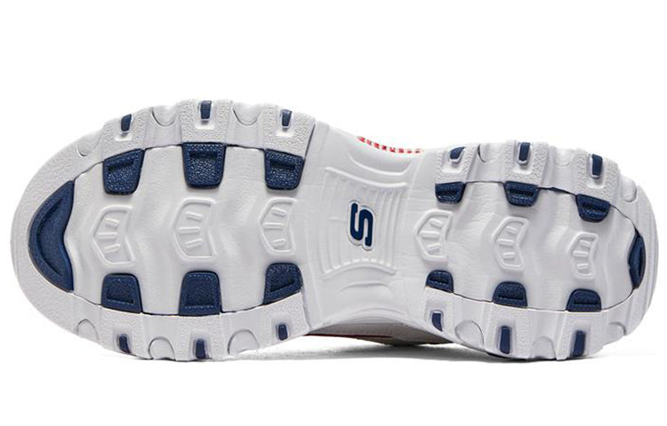 Skechers DLites 1.0 'White Navy Blue Red' 666142-WNVR