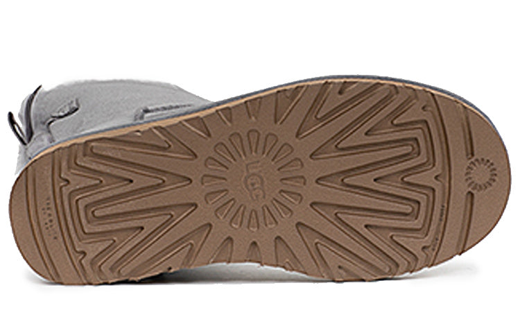 (WMNS) UGG Mini Bailey Bow 'Grey' 1116635-SOF