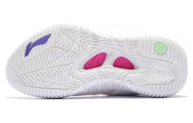 Li-Ning Badfive 2 Low 'White Rainbow' ABFT029-4