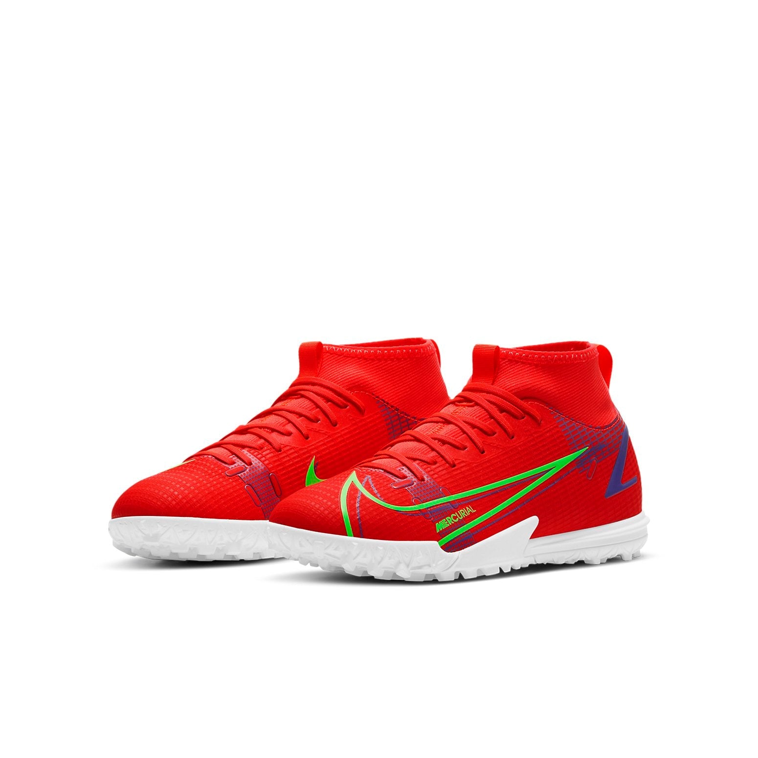 (GS) Nike JR Mercurial Superfly 8 Academy TF 'Red Blue White' CV0789-600
