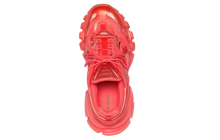 Balenciaga Track 2.0 Sneakers 'Clear Sole Red' 668823W3CT16000