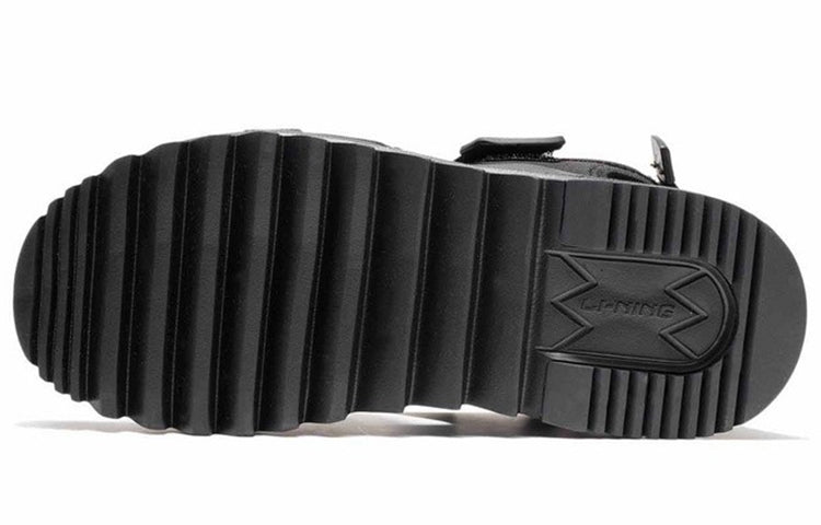 (WMNS) Li-Ning Counterflow Sandals 'Black' AGUS006-2