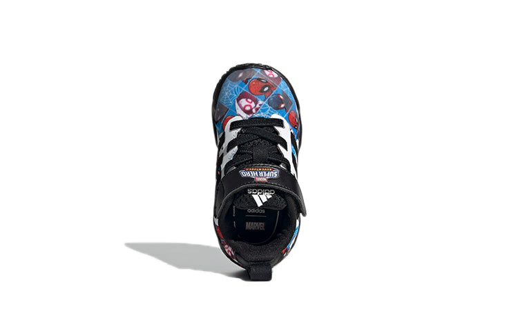 (TD) adidas Marvel x adidas Super Hero Adventures Triple Spider-man 'Black White' G55845