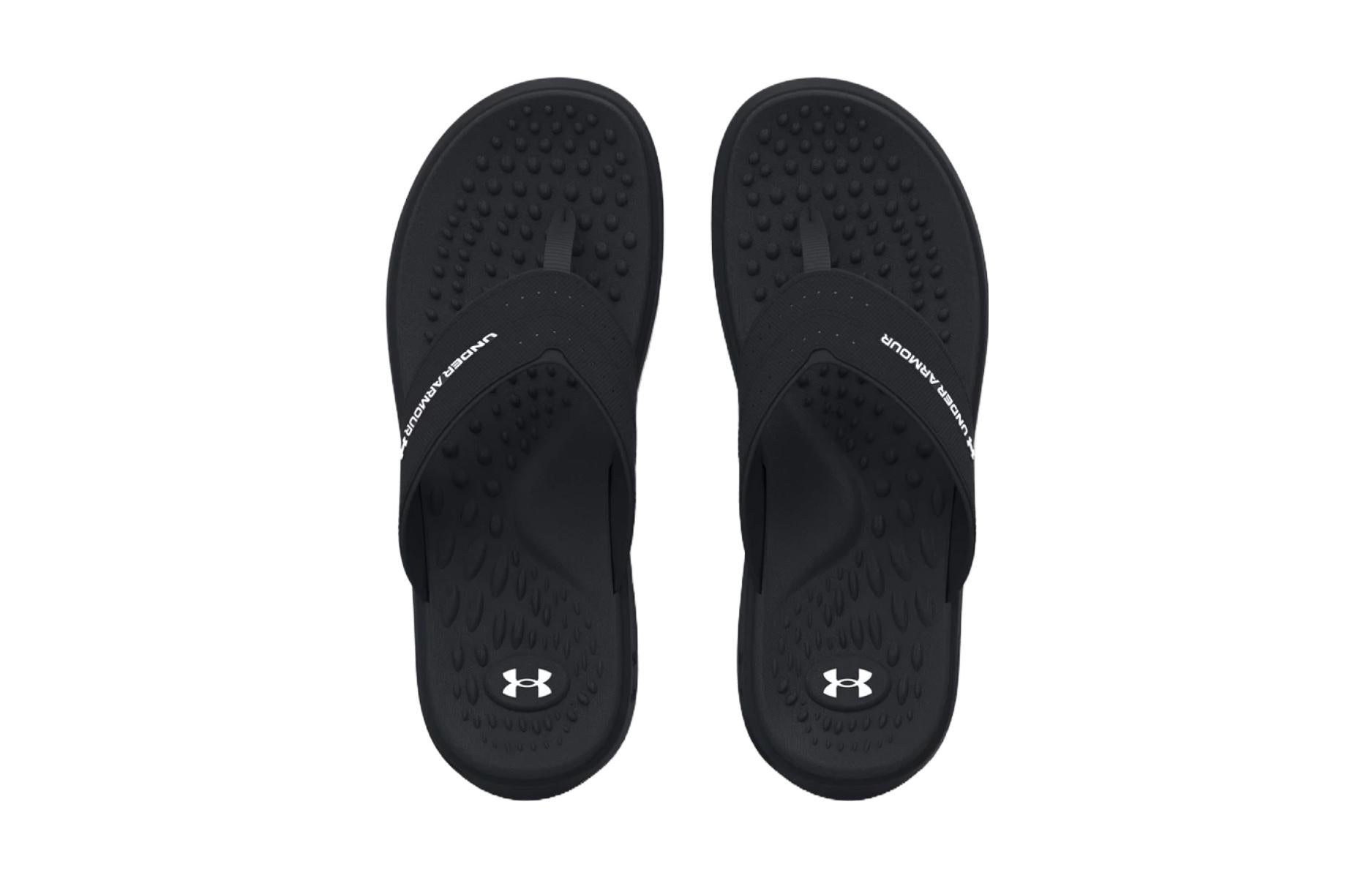 (WMNS) Under Armour Ignite Pro Marbella Sandal 'Black White' 3026030-001