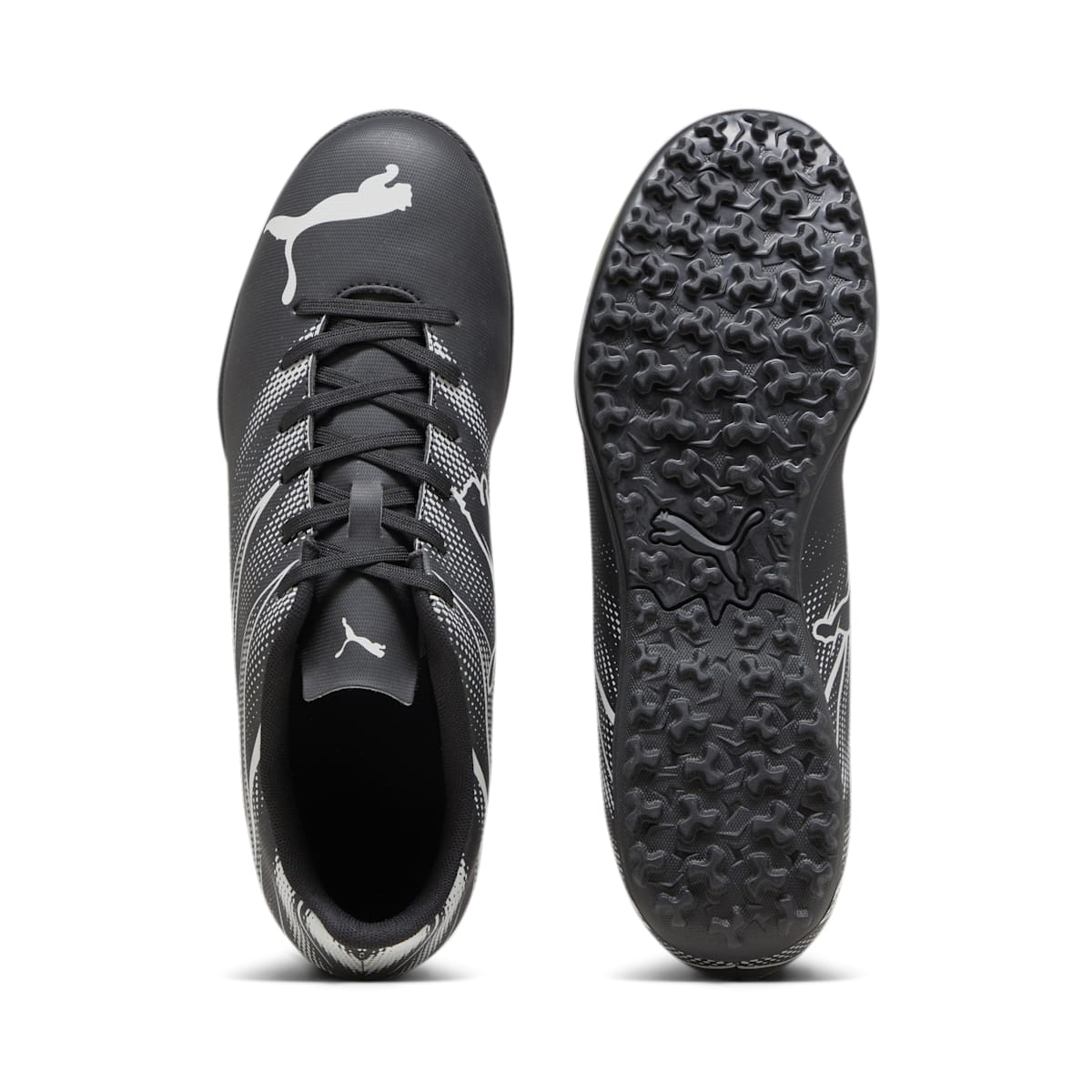 PUMA Attacanto TT 'Black Silver Mist' 107478-01