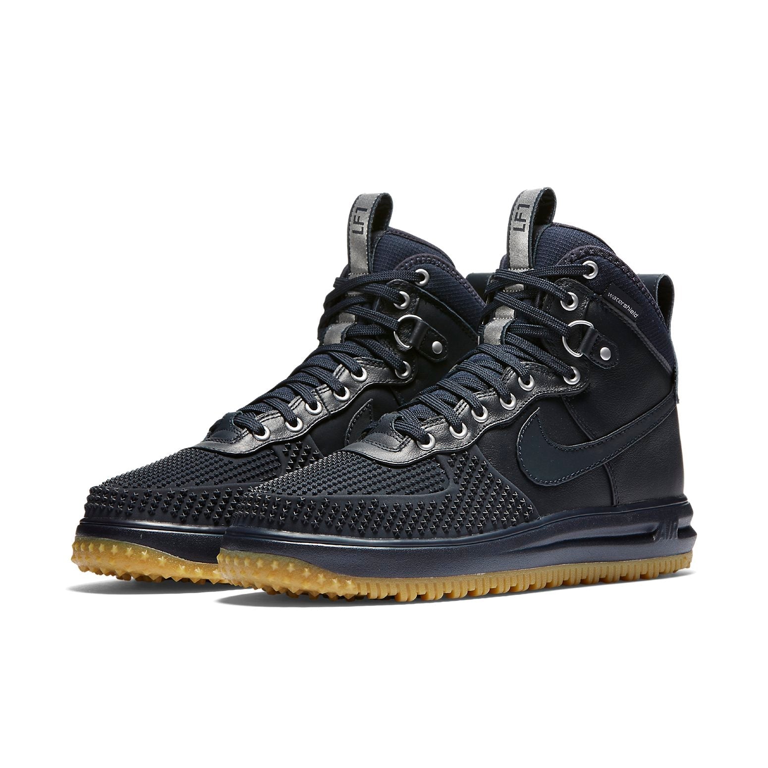 Nike Lunar Force 1 Duckboot 'Dark Obsidian' 805899-400